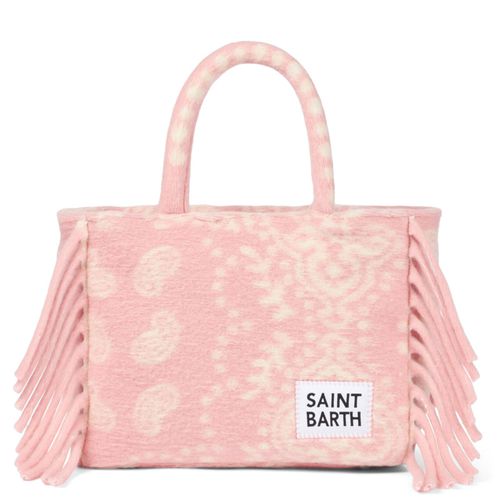 Colette Blanket Handbag With Bandanna Print - MC2 Saint Barth - Modalova