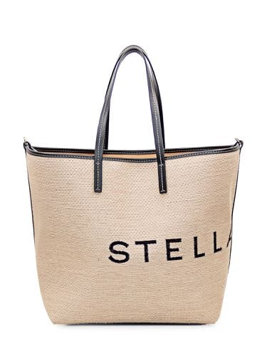 Raffia Logo Shopping Bag - Stella McCartney - Modalova