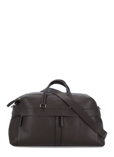 Micron Pebbled Leather Duffel Bag - Orciani - Modalova