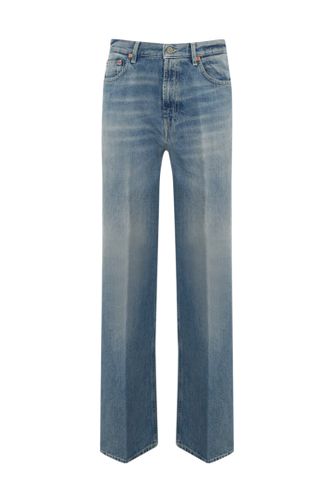 Francine Wide Leg Jeans In Denim - Dondup - Modalova