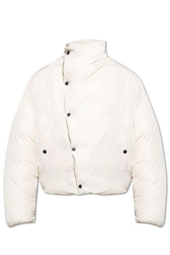 Asymmetric Buttoned Highneck Puffer Jacket - Jacquemus - Modalova