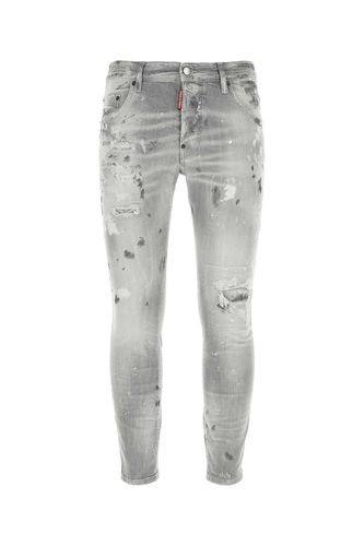 Light Stretch Denim Skater Jeans - Dsquared2 - Modalova