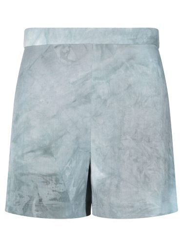 IRO Kewou Linen Shorts In Sky Blue - IRO - Modalova