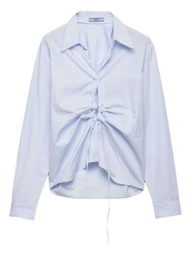Prada Lace-up Shirt - Prada - Modalova