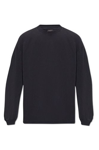 Logo Printed Long-sleeved Shirt - Balenciaga - Modalova