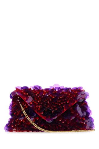 Embellished Fabric Clutch - Dries Van Noten - Modalova