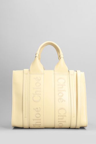 Woody Logo Embroidered Small Tote Bag - Chloé - Modalova