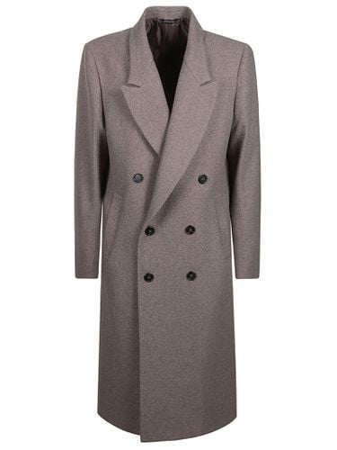 Paura Enea Double-breasted Coat - Paura - Modalova