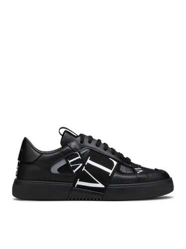 Low-top Calfskin Vl7n Sneaker With Bands - Valentino Garavani - Modalova