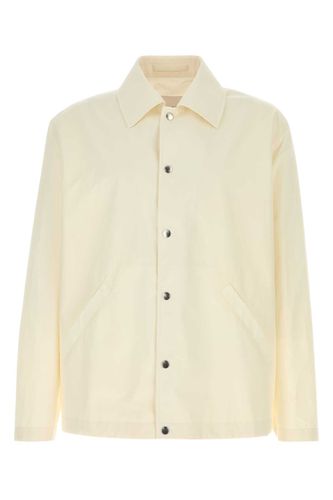 Jil Sander White Poplin Jacket - Jil Sander - Modalova