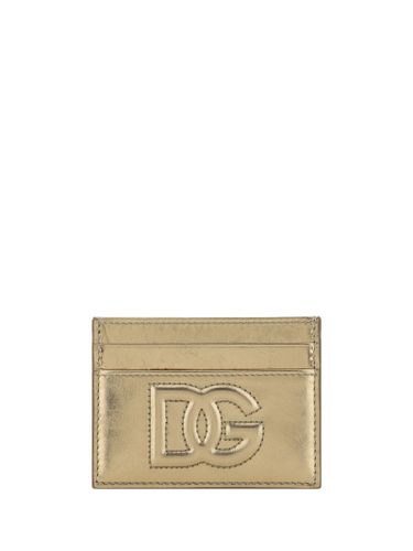 Logo Embossed Card Holder - Dolce & Gabbana - Modalova