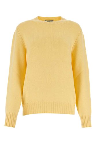 Prada Yellow Wool Blend Sweater - Prada - Modalova