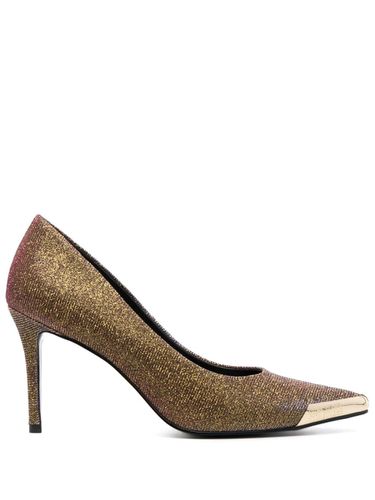 Dis S50 Scarlett Glitter Lurex Pumps With Thin Heel - Versace Jeans Couture - Modalova