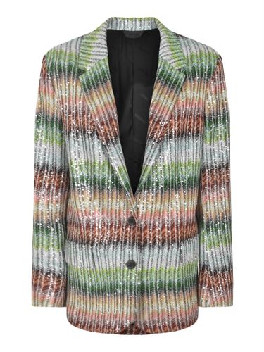 Stripe Pattern Embellished Blazer - Missoni - Modalova