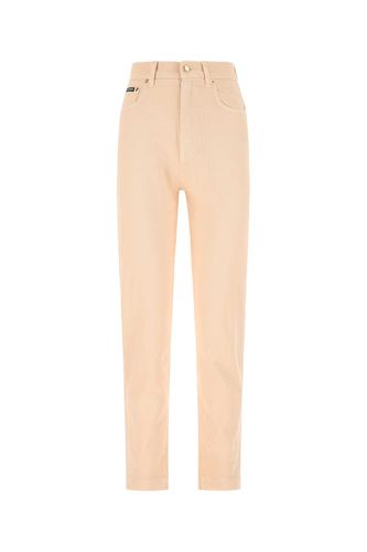 Light Pink Denim Amber Jeans - Dolce & Gabbana - Modalova