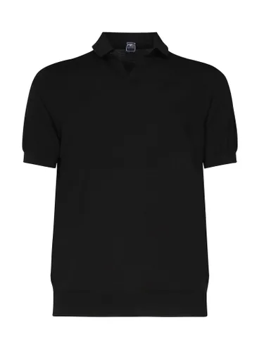 Fedeli Organic Cotton Polo Shirt - Fedeli - Modalova