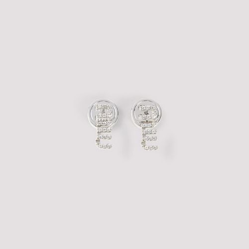 Miu Miu Brass Earrings - Miu Miu - Modalova