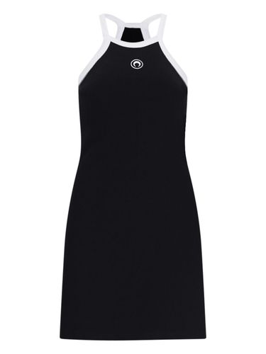 Marine Serre Logo Mini Dress - Marine Serre - Modalova