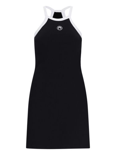 Marine Serre Logo Mini Dress - Marine Serre - Modalova