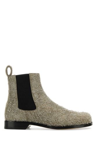 Khaki Suede Campo Chelsea Ankle Boots - Loewe - Modalova