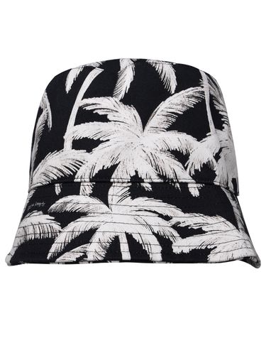 Palm Tree Printed Bucket Hat - Palm Angels - Modalova