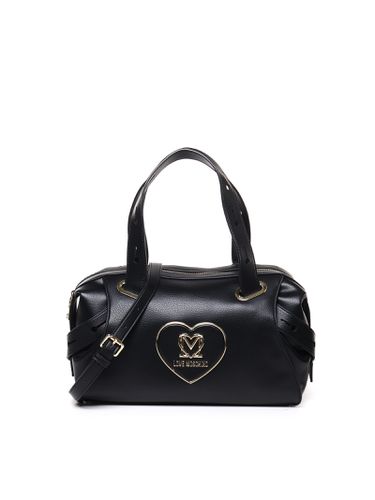 Logo-plaque Top Handle Bag - Love Moschino - Modalova