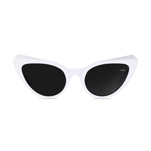Bl0028 Black Label White Sunglasses - VAVA - Modalova