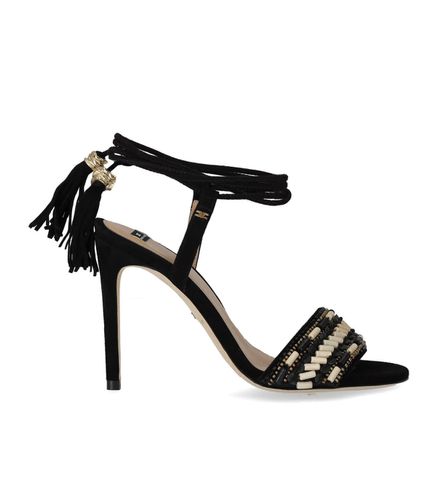 Ankle Strap Heeled Sandal - Elisabetta Franchi - Modalova