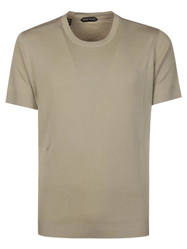 Tom Ford Placed Rib T-shirt - Tom Ford - Modalova