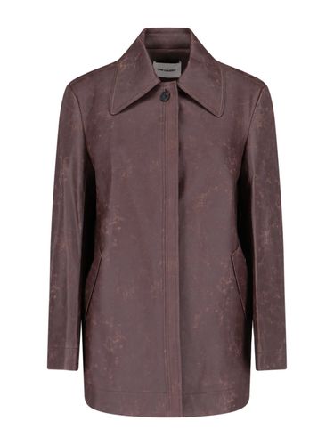 Low Classic Faux Leather Coat - Low Classic - Modalova