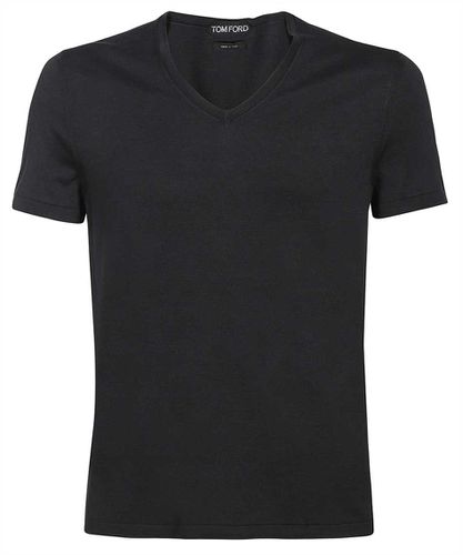 Tom Ford Silk-cotton Blend T-shirt - Tom Ford - Modalova