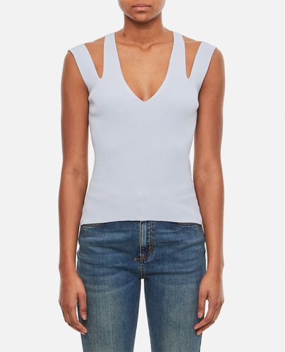 Alexander McQueen V-neck Top - Alexander McQueen - Modalova