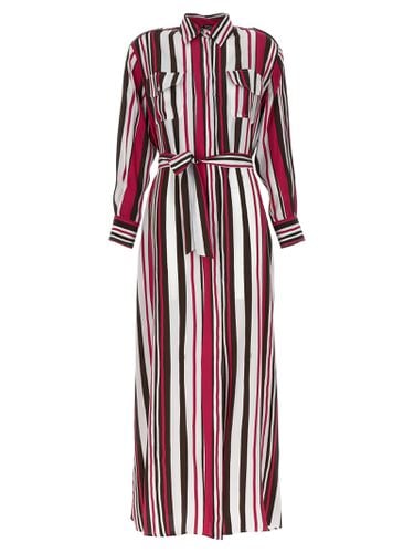 Kiton Striped Shirt Dress - Kiton - Modalova