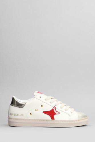AMA-BRAND Sneakers In White Leather - AMA-BRAND - Modalova
