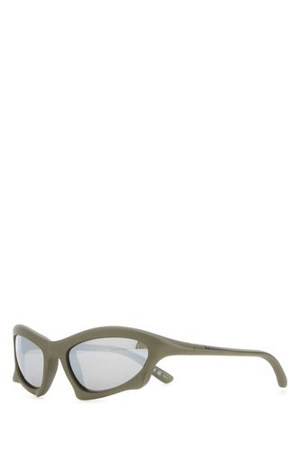 Acetate Bat Rectangle Sunglasses - Balenciaga - Modalova