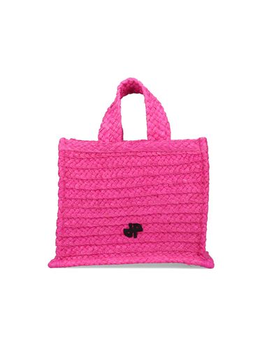 Patou Raffia Mini Tote Bag - Patou - Modalova