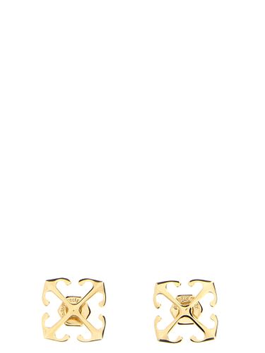 Off-White Arrow Earrings - Off-White - Modalova