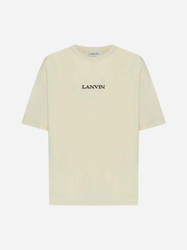 Lanvin Logo Cotton T-shirt - Lanvin - Modalova