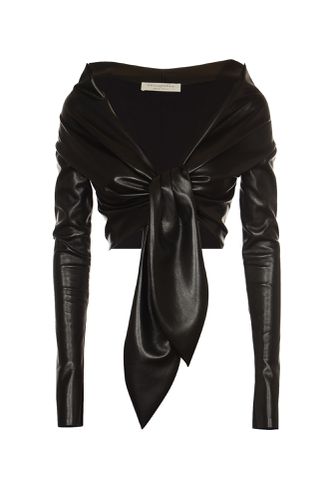 Eco Leather Blouse - Philosophy di Lorenzo Serafini - Modalova