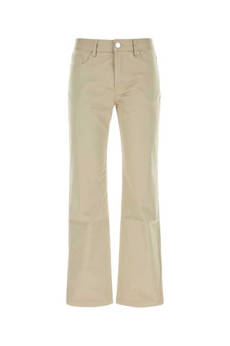 Cappuccino Cotton Pant - Ami Alexandre Mattiussi - Modalova