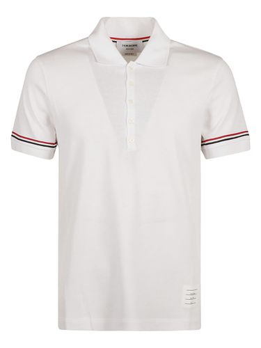 Short-sleeved Polo Shirt - Thom Browne - Modalova