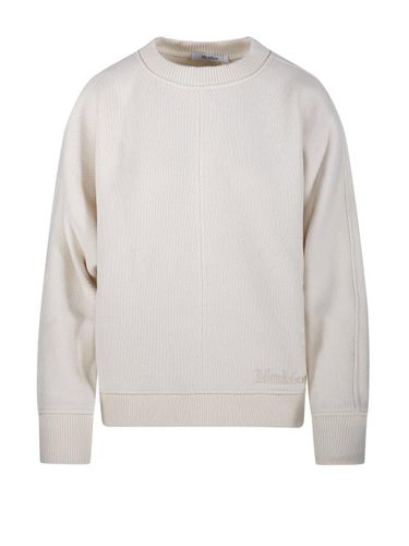 Logo Embroidered Crewneck Jumper - Max Mara - Modalova