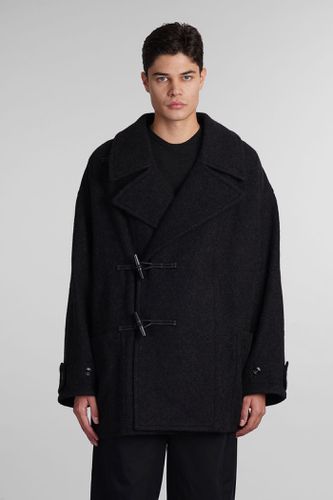 Lemaire Coat In Black Wool - Lemaire - Modalova