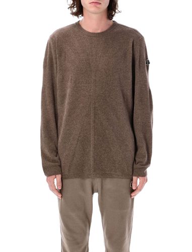 Jumbo Round Neck Sweater - Moncler + Rick Owens - Modalova