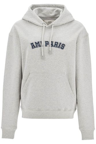 Hooded Varsity Sweat - Ami Alexandre Mattiussi - Modalova