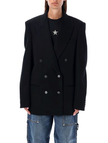 Double Breasted Wool Coat - Stella McCartney - Modalova