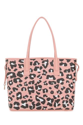 Printed Canvas Reversible Liz Shopping Bag - MCM - Modalova