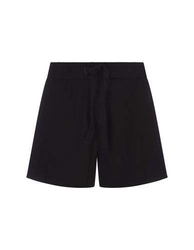 Moncler Black Viscose Shorts - Moncler - Modalova
