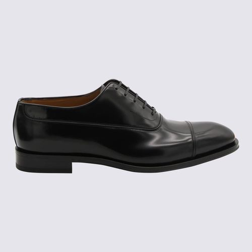 Leather Lace-up Shoes - Ferragamo - Modalova