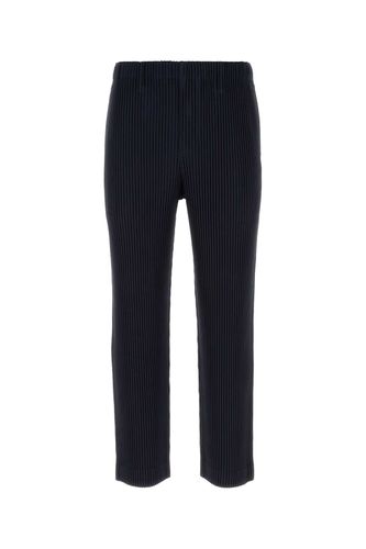 Midnight Blue Polyester Pant - Homme Plissé Issey Miyake - Modalova